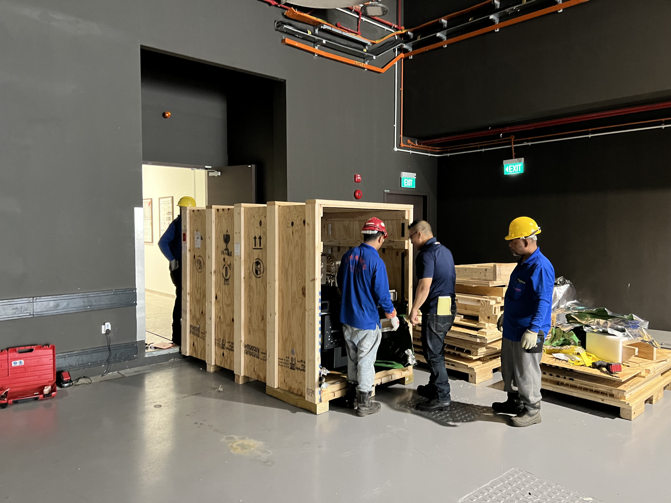 Invizol 6000 delivered to NUS campus on 19 Dec 2024
